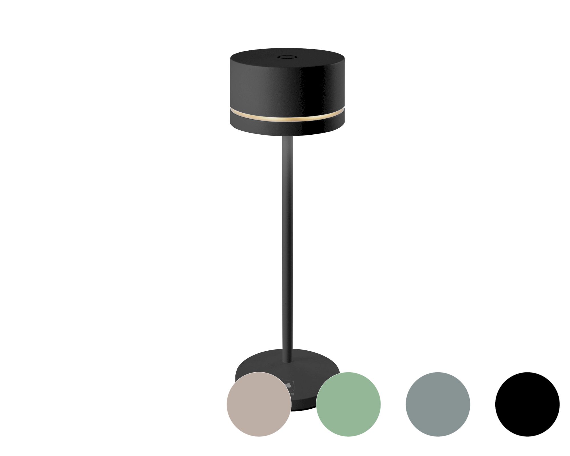 Sompex »Monza« Leonardo Akku-Tischleuchte olivgrün Image