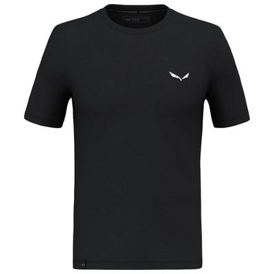 Salewa - Lavaredo Hemp Print T-Shirt - T-Shirt Gr 52 schwarz
