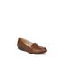 Wide Width Women's India Flat by LifeStride in Brown Faux Leather (Size 9 W)