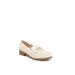 Women's Sonoma Flat by LifeStride in White Faux Leather (Size 10 M)
