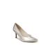 Wide Width Women's Sevyn Pumps by LifeStride in Silver Faux Leather (Size 8 W)