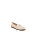 Wide Width Women's Zen Flat by LifeStride in Almond Faux Leather (Size 9 W)