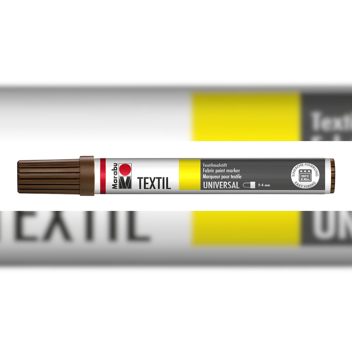 Marabu 0117 03 046 Textil Painter Mittelbraun 2-4 mm