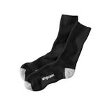 Men's Big & Tall Wigwam® 2-Pack Diabetic Crew Socks by Wigwam in Black (Size L)