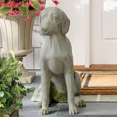 Sitting Labrador Garden Statue - Grandin Road