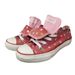 Converse Shoes | Converse All Star Shoes Kids 2 Pink Polka Dot Double Tongue Low Tops Sneakers | Color: Pink/White | Size: 2g