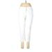 Boden Dress Pants - High Rise Straight Leg Cropped: White Bottoms - Women's Size 8 Petite