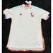 Adidas Shirts | Adidas Belgica 2022 World Cup Away Soccer Jersey White Hk5034 Men’s Size L Nwt | Color: White | Size: L