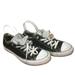 Converse Shoes | Converse Ct All Star Black Polka Dot Double Tongue Sneakers | Color: Black/White | Size: 10