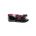 Dress Shoes: Slip On Wedge Casual Black Print Shoes - Kids Girl's Size 2