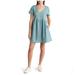 Madewell Dresses | Madewell Alexandra Linen Blend Button Down Mini Dress Size Small Mint | Color: Blue/Green | Size: S