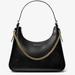 Michael Kors Bags | Michael Kors Wilma Large Black Leather Shoulder Bag | Color: Black | Size: Os