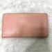 Kate Spade Bags | Kate Spade New York Wlru5564 Women's Pink Eva Leather Slim Bifold Wallet | Color: Cream/Pink | Size: Os
