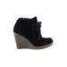 Nine West Ankle Boots: Black Shoes - Women's Size 9 1/2