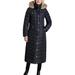 Michael Kors Jackets & Coats | Michael Kors Faux Fur Trim Down Maxi Puffer Coat | Color: Black | Size: M