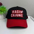Adidas Accessories | Adidas Baseball Hat Ragin Cajuns Fitmax 70 L Xl Black Red Louisiana | Color: Black/Red | Size: L Xl