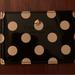Kate Spade Accessories | Kate Spade Card Holder For 2 Black With Beige Polka Dots | Color: Black/Cream | Size: Os