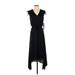 Vince Camuto Cocktail Dress - Midi: Black Dresses - New - Women's Size 2X-Small