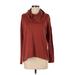 Lou & Grey for LOFT Pullover Sweater: Burgundy Tops - Women's Size X-Small