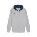 Sweatjacke PUMA "Mercedes-AMG Petronas Motorsport Kapuzen-Joggingjacke Herren" Gr. XXL, grau (team silver gray) Herren Sweatjacken Sweatshirts