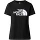 T-Shirt THE NORTH FACE "W S/S EASY TEE" Gr. XL, schwarz (tnf black) Damen Shirts Jersey