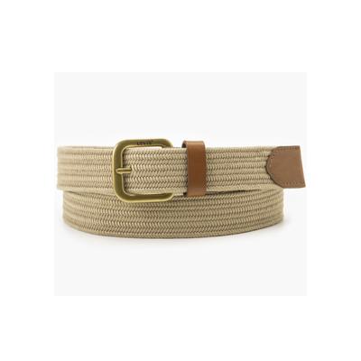 Stretchgürtel LEVI'S "STRECH WOVEN BELT OV", Damen, Gr. 105, beige, Kunstfaser, casual, Gürtel Image