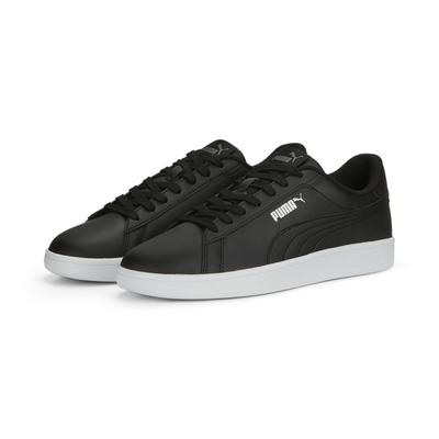 Sneaker PUMA "Smash 3.0 L Sneakers Erwachsene", Gr. 37, schwarz-weiß (schwarz, weiß schwarz), Obermaterial: Synthetik, T