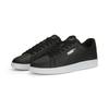 Sneaker PUMA "Smash 3.0 L Sneakers Erwachsene", Gr. 41, schwarz-weiß (schwarz, weiß schwarz), Obermaterial: Leder, Synthetik; Futter: Textil; Innensohle: Textil; Laufsohle: Gummi, Schuhe