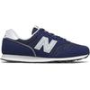 Sneaker NEW BALANCE "M373", Gr. 43, blau (blau, grau), Synthetik, sportlich, Schuhe