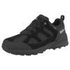 Wanderschuh JACK WOLFSKIN "TRAIL HIKER TEXAPORE LOW M", Gr. 42,5, schwarz, Leder, Textil, sportlich, Schuhe, wasserdicht, Trekkingschuh