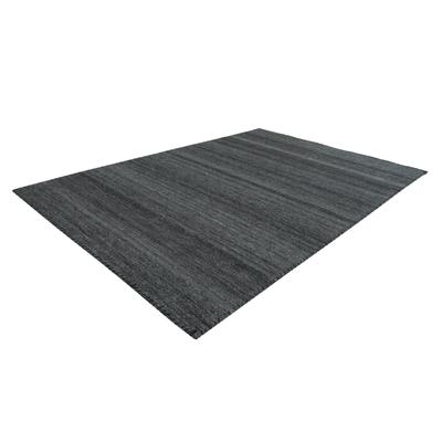 Teppich KAYOOM "Phoenix 210", schwarz (anthrazit, multi), B:160cm H:6mm L:230cm, Wolle, Teppiche, Dezenter Jacquard-Tepp