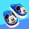 Chaussons chauds bleus pour enfants, chaussures de Noël pour enfants, chaussures pour bébé garçon,