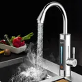 Robinet chauffe-eau électrique instantané 360 W 3300 ° robinet de cuisine affichage de la