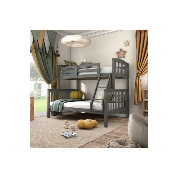 harriet-bee-javareon-twin-over-full-standard-bunk-bed-by-furniture-of-america-in-gray-|-68.11-h-x-59.45-w-x-80.55-d-in-|-wayfair/