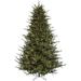 The Holiday Aisle® Itasca Frasier Green Fir Artificial Christmas Tree w/ LED Clear/White Lights w/ Stand, in Green/White | 90 H x 64 W in | Wayfair