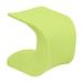 Ecr4kids Wave Seat, 18In - 19.6In Seat Height, Perch Stool, Cyan Plastic in Green | 19.6 H x 16.3 W x 21.1 D in | Wayfair ELR-15851-LM