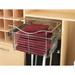 Rev-A-Shelf Closet Basket for Custom Closet Systems Wire/Metal in Gray | 11" H x 30" W x 14" D | Wayfair CB-301411CR-1