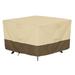 The Twillery Co.® Paulding Water Resistant Patio Table Cover w/ 3 Year Warranty, Polyester in Brown | 23" H x 40" W x 40" D | Wayfair