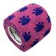 LisaCare Kohäsive Bandage 5cm - Tatze rosa 2 St Bandage(s)