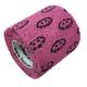 LisaCare Kohäsive Bandage 5cm - Smiley rosa 4 St Bandage(s)