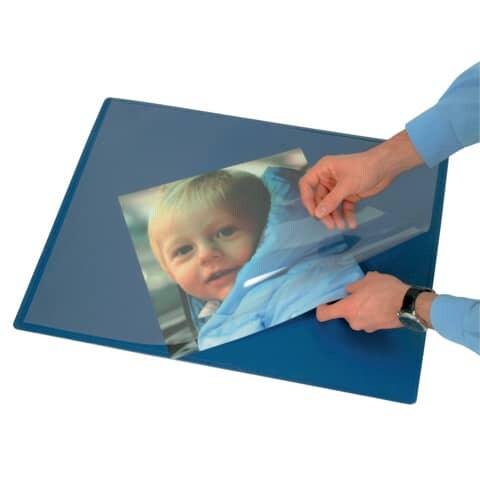 Schreibunterlage 630x500mm blau Image