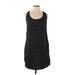 Old Navy Casual Dress - Mini Scoop Neck Sleeveless: Black Dresses - Women's Size Small Petite