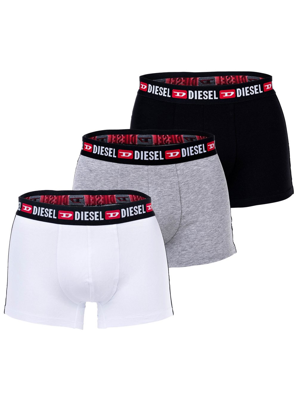 Diesel Boxershort 3er Pack Herren mehrfarbig, XXL Image