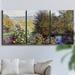 Winston Porter Pieces Of Yakima Canyon Framed On Canvas 3 Pieces Print Canvas, Solid Wood | 48 H x 96 W x 2 D in | Wayfair
