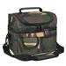 Tirrinia Insulated Lunch Bag, Leakproof Thermal Bento Cooler Tote, Dual Compartment Shoulder Strap Canvas in Black/Brown | Wayfair 1TRLB601CAMO