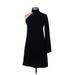 Shoshanna Casual Dress - A-Line: Black Print Dresses - Women's Size 4