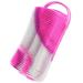 Bath Massage Brush Gentle Peeling Exfoliant Quick & Clean Scalp Hair Man Child Silica Gel 2 PCS