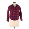 L.L.Bean Jacket: Red Plaid Jackets & Outerwear - Women's Size 8