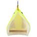 Toys Birdcage Decor Axiety Relief Bird Toy Bird Standing Toy Peony Budgie Hanging Nest Bird Swing with Standing Stick Triangle Nest Pet Bird Supplies (yellow ) Pet Bird Bird Rack Wood