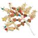 Small Bird Toys Toys for Birds Bird Toys for Cockatiels Bird Swing Toy Parrot Teething Toy Hanging Parakeet Toy Bird Foraging Hanging Toy Natural Parrot Chew Bird Toys Parrot Cage Wooden